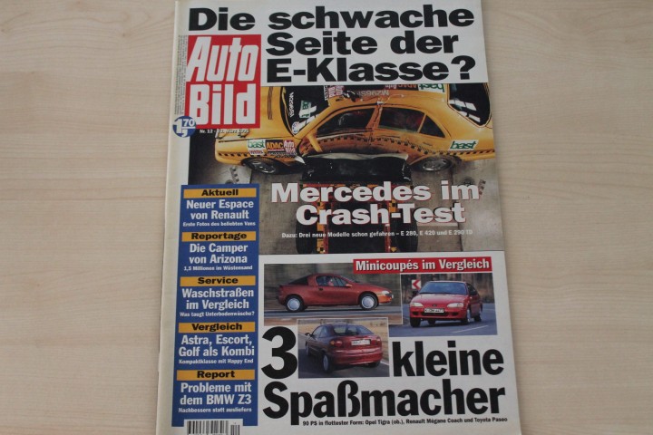 Deckblatt Auto Bild (12/1996)